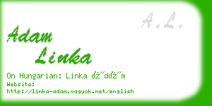 adam linka business card